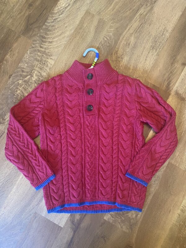 John Lewis High Neck Knitted Jumper, 7Y