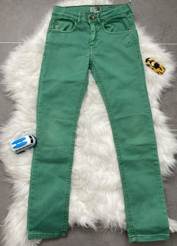 Zara Green Jeans, 7-8Y