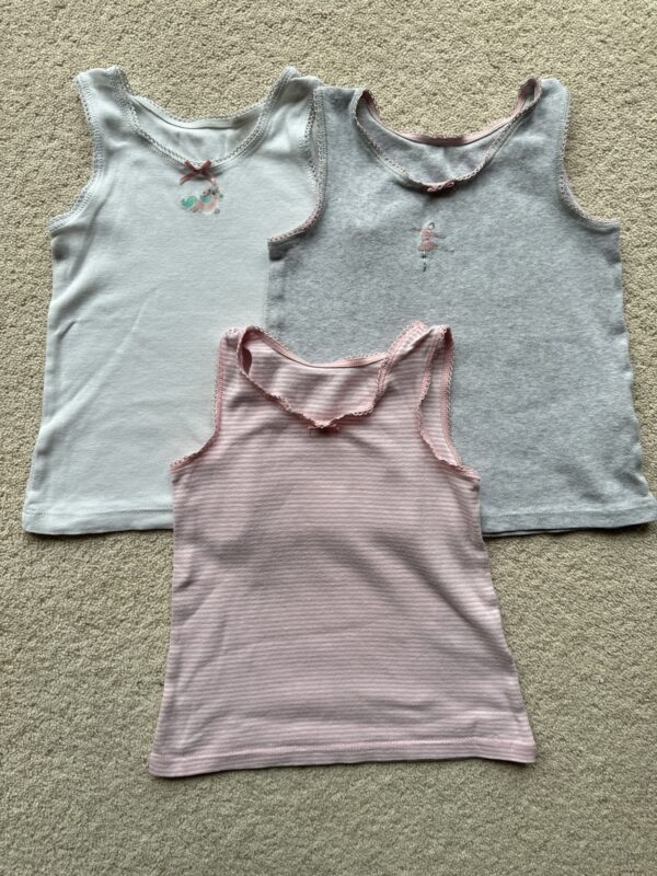 M&S Set of 3 Vests, 18-24M