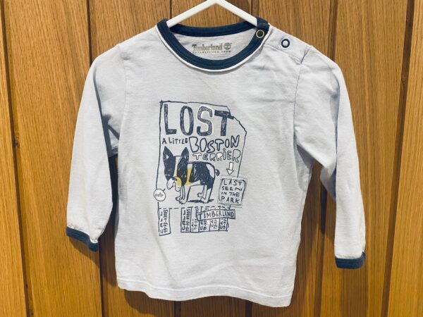 Timberland, Long Sleeve Dog Top, 18M, GUC