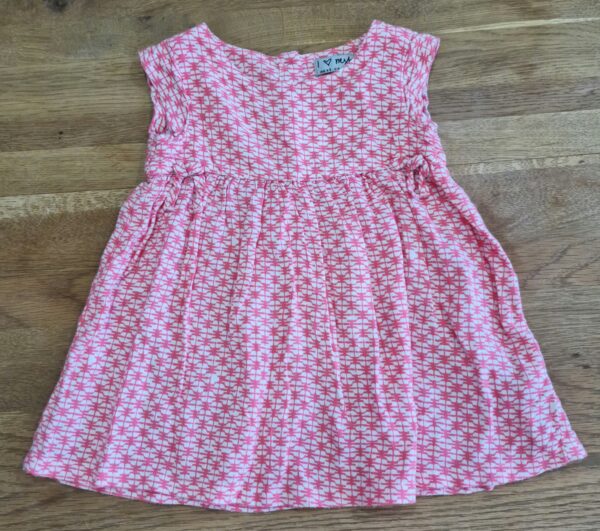 Next Sleeveless Patterned Dress, 9-12M