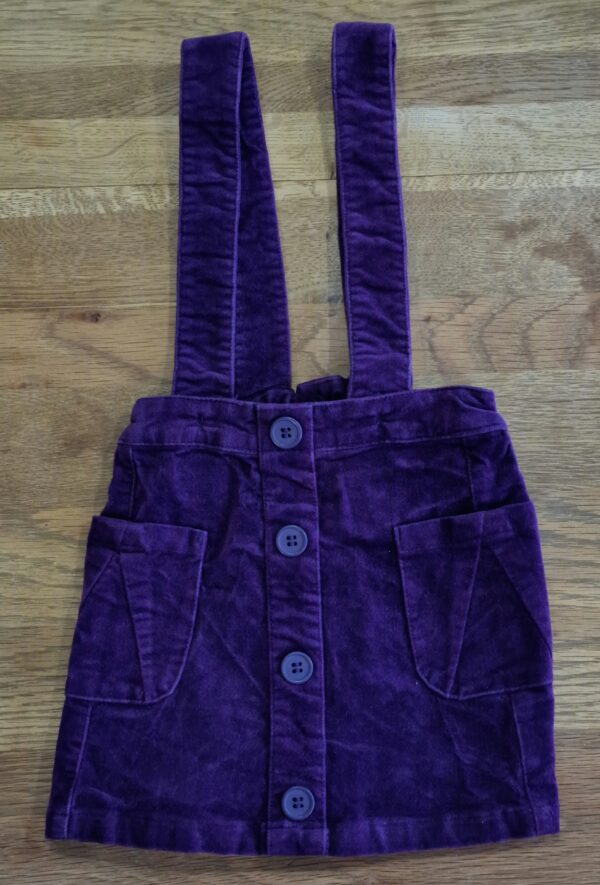 Mini Club Purple Pinafore, 12-18M