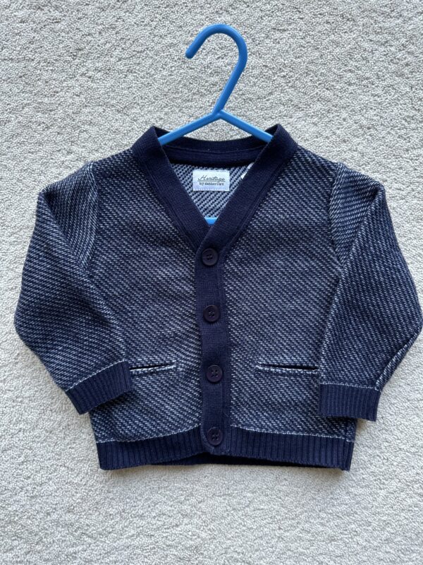 Mothercare V Neck Knitted Cardigan, 6-9M