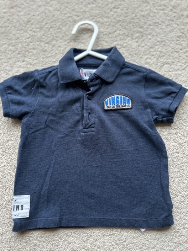 Vingino Blue Polo Shirt, 0-3M