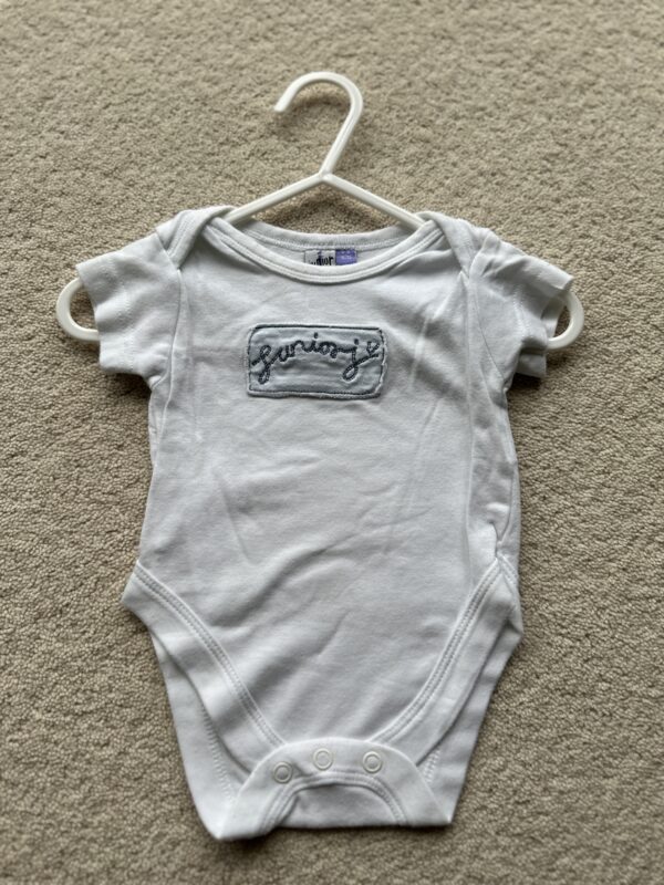 Jasper Conran Junior J S/S Bodysuit, 0-3M