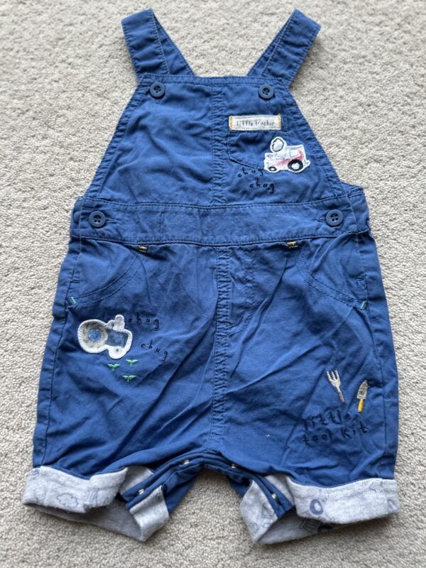 Mothercare Tractor Dungarees, 0-3M
