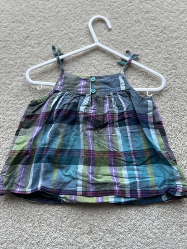 Gap Strapped Checked Top, 6-12M