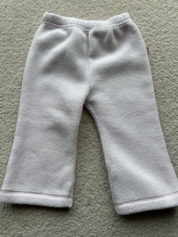 JoJo Fleece Ligh Pink Trousers, 6-12M