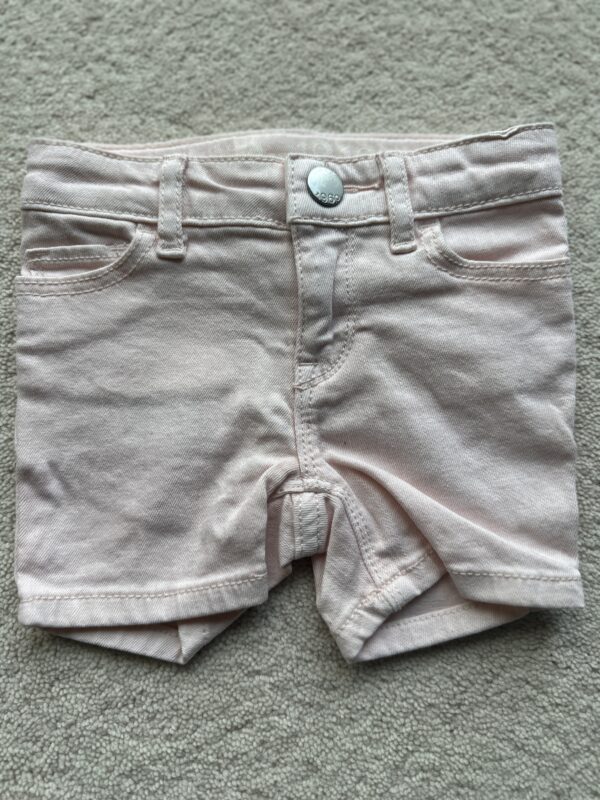 Gap Light Pink Denim Shorts, 6-12M