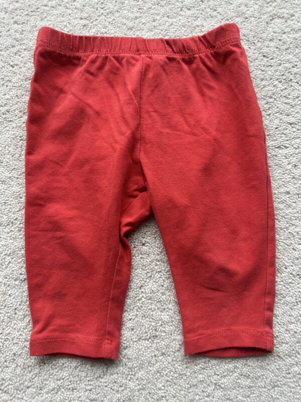 John Lewis Coral 3/4 Leggings, 6-9M