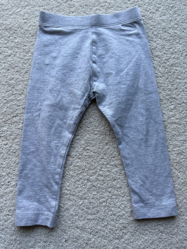 M&S Light Grey Leggings, 18-24M