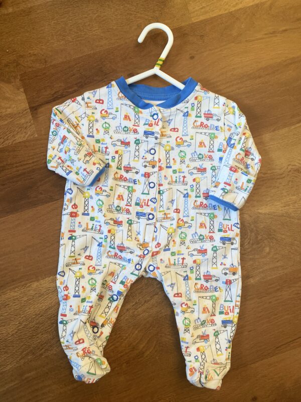 JoJo Construction Sleepsuit