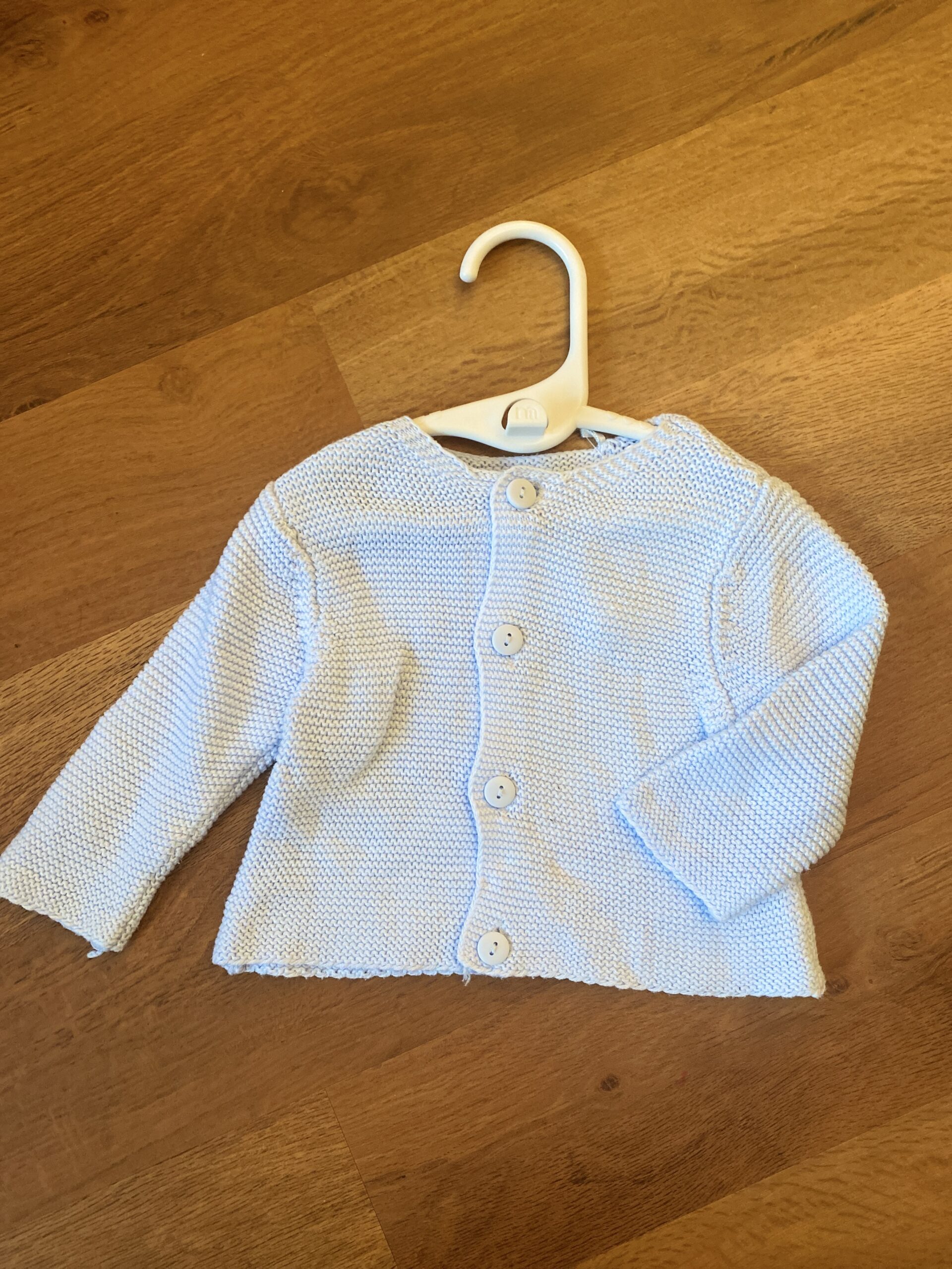 Mothercare Pale Blue Cardigan New Baby Tots Togz