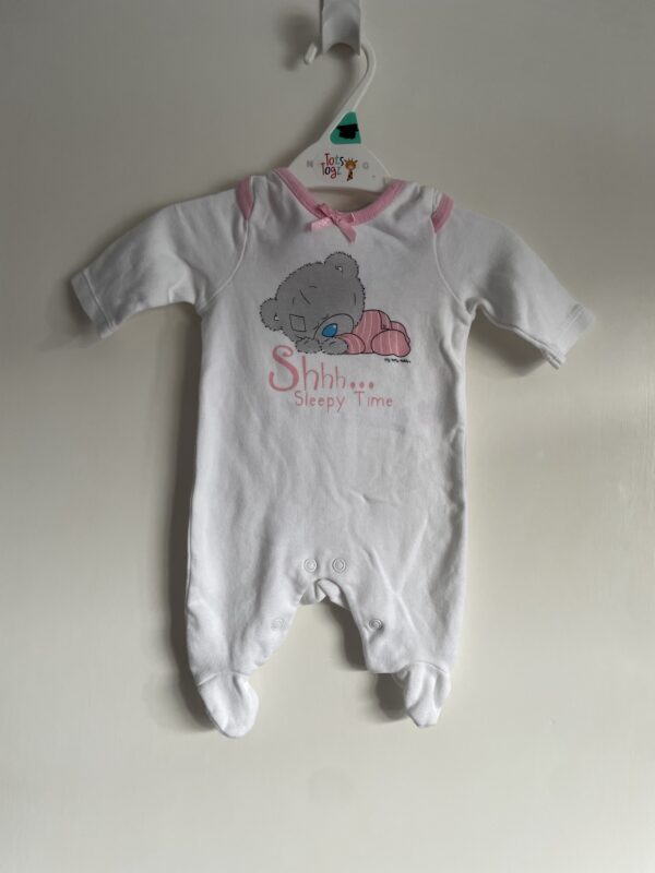 Tatty Teddy Sleepsuit, Newborn
