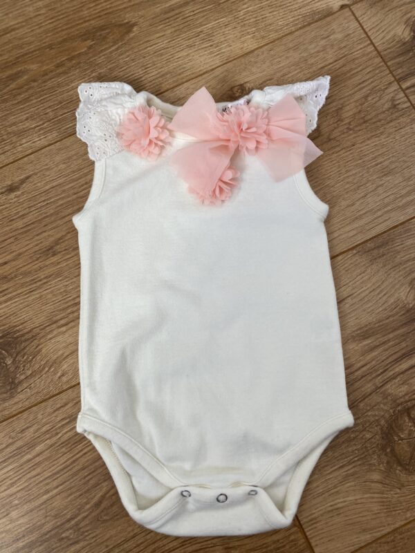 Maeli Rose Embellished Bodysuit, 3-6M