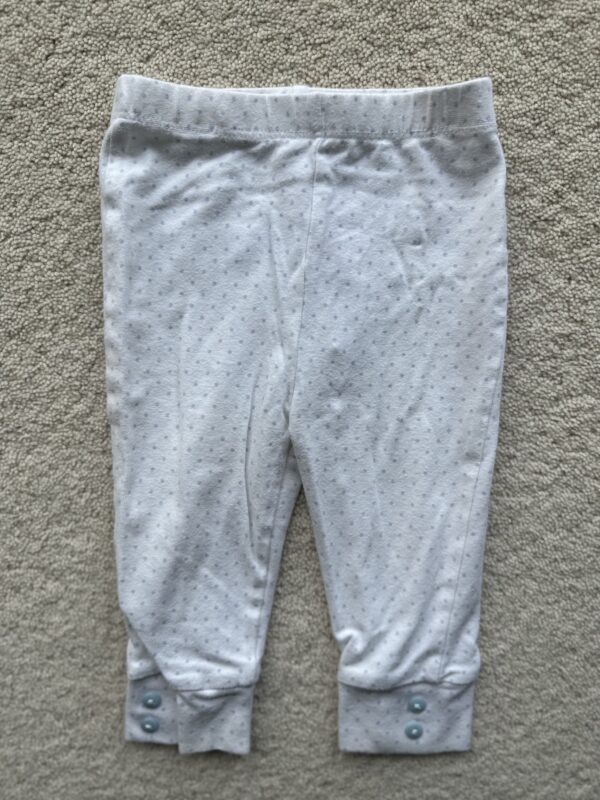 Mothercare White Spotted Leggings, 3-6M