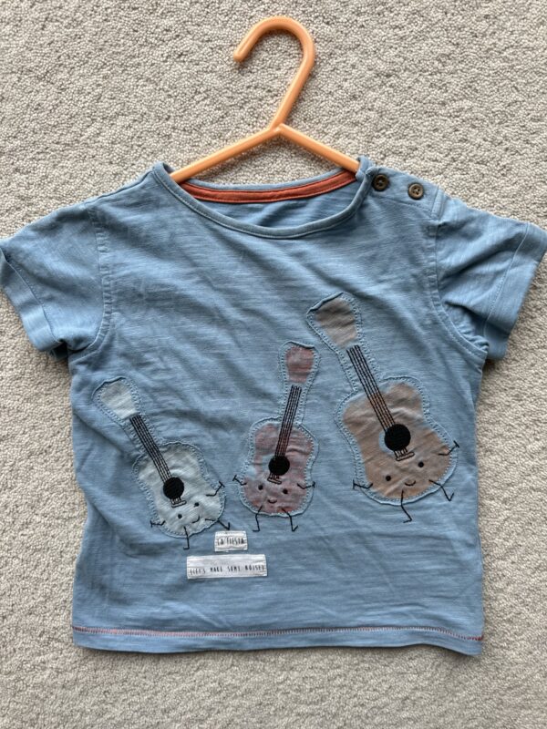 M&S Guitar T-Shirt, 3-6M