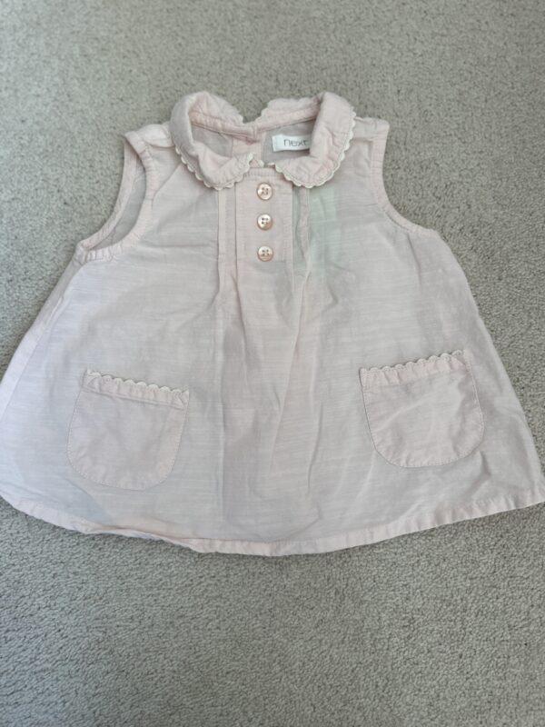 Next Sleeveless Blouse, 3-6M