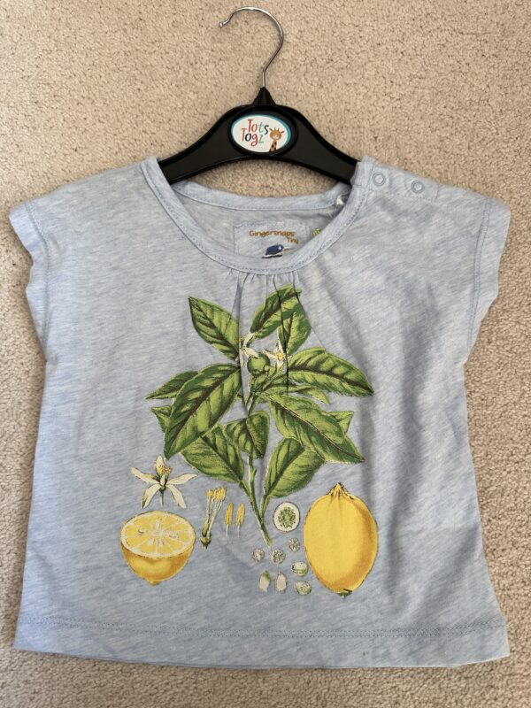 Ginger Snaps Lemon T-Shirt, 6M