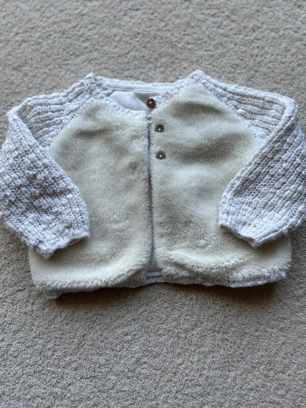 Next Fluffy Cardigan, 3-6M
