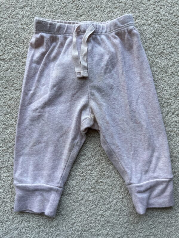 Gap Pale Pink Lightweight Joggers, 3-6M