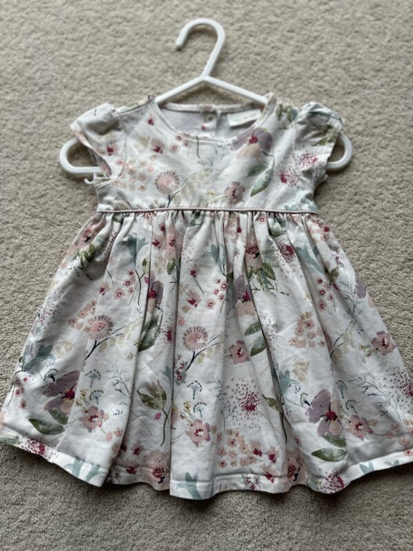 Next Floral S/S Dress, 3-6M