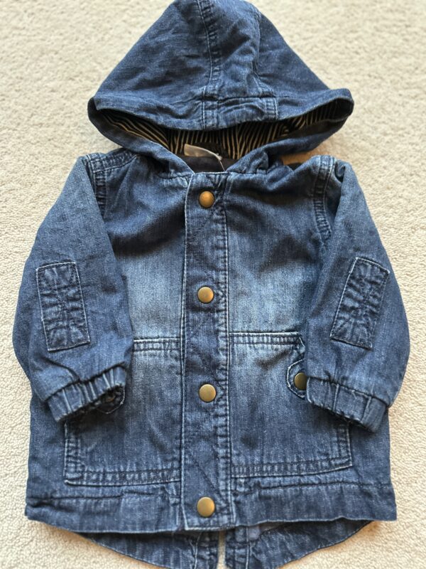 NEXT, Jean Jacket With Hood, 3-6M