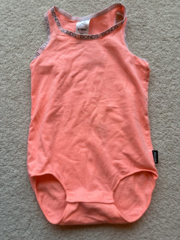 Bonds, Sleeveless Bodysuit, 6-12M