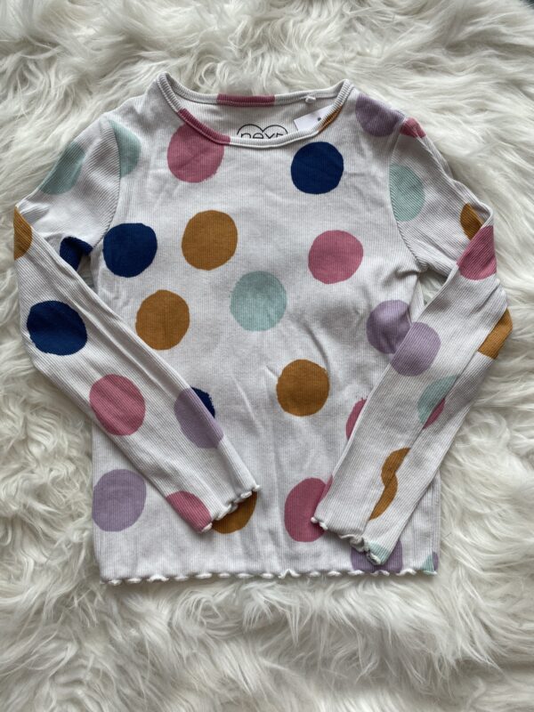 NEXT, Polka Dot Top, 4-5Y
