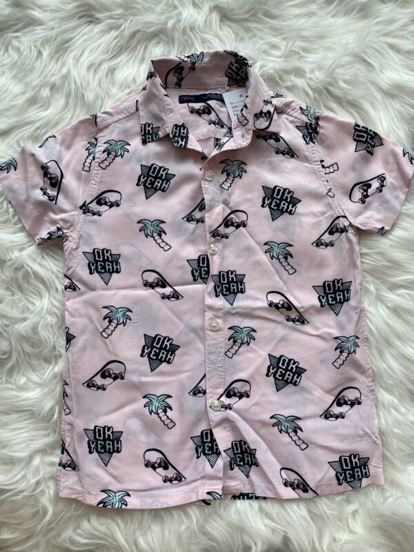 NEXT, Tropical Shirt, 3Y* Small marks on back