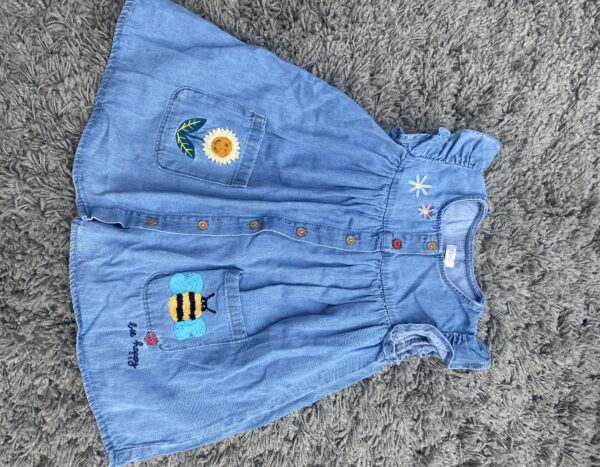NEXT, Bee & Sunflower Dress, 2-3Y