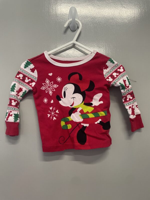 Disney Minnie Mouse Christmas PJ Set, 6-9M