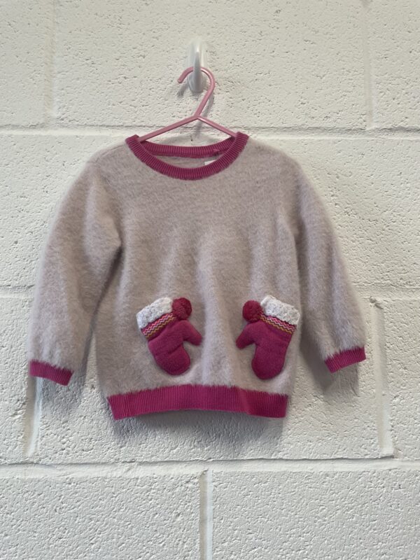 M&S Winter Gloves Jumper, 18-24M