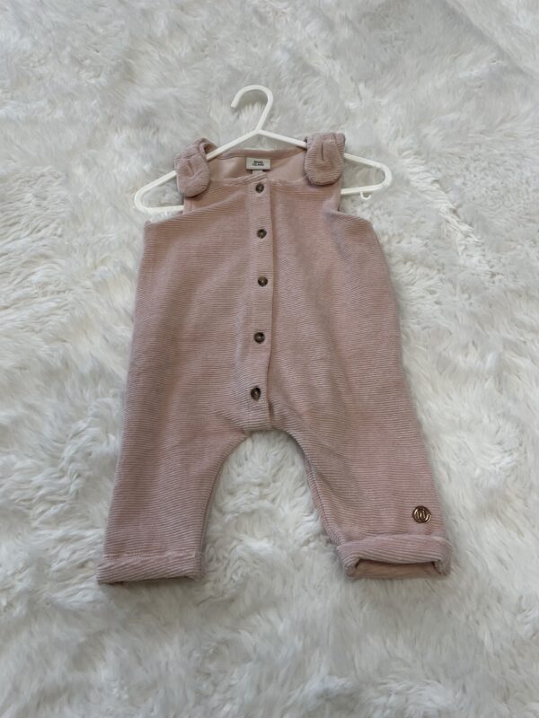 River Island Soft Dungarees, 0-3M