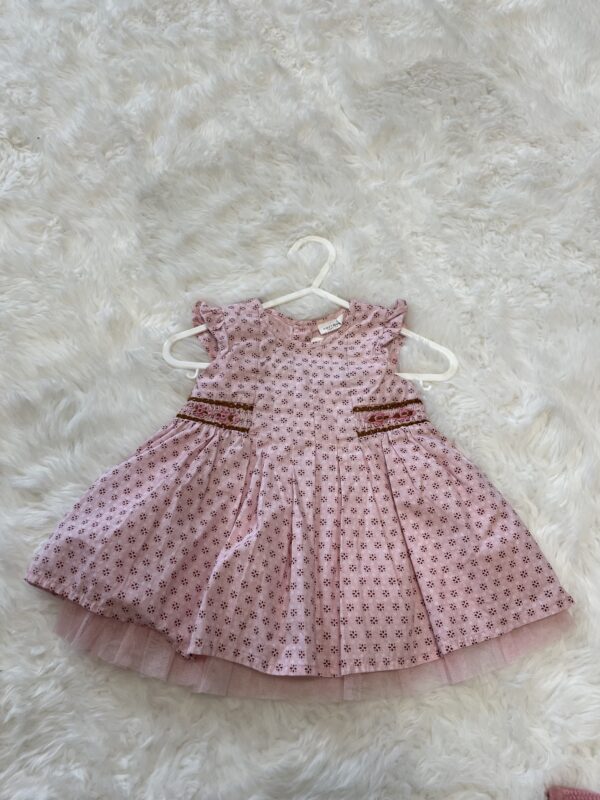 Next Sleeveless Patterned Dress, 0-3M