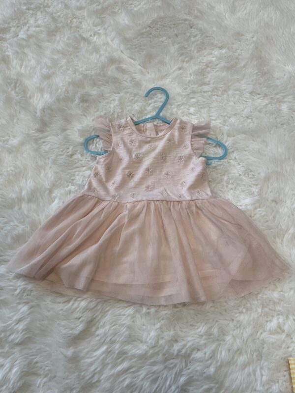 Next Sleeveless Tulle Floral Dress, 3M