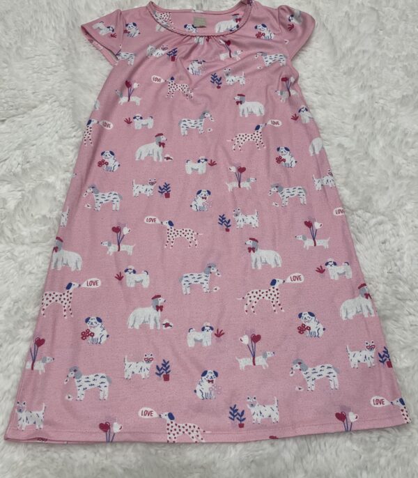 John Lewis Dog Night Dress* Bobbled, 10Y