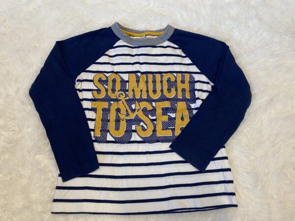 Joules "So Much To Sea" L/S T-Shirt, 5-6Y