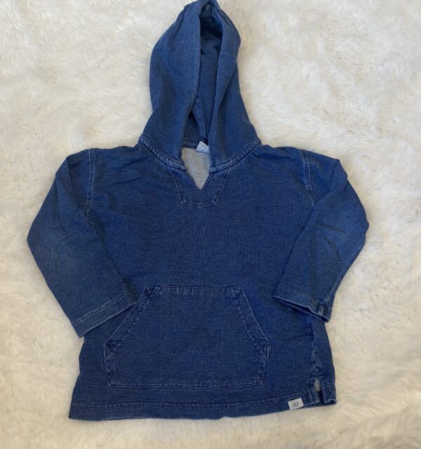 Gap Thin Hoody* mark a V neck, 4Y