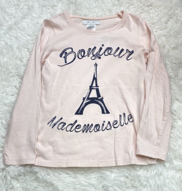 La Redoute Bonjour Mademoiselle L/S T-Shirt, 6Y