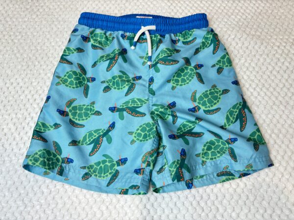 Boden Turtle Swimshorts, 6-7Y