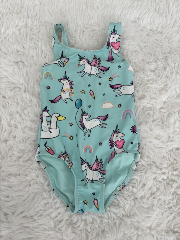 Next Unicorn Swimming Costume, Like New, 12-18M