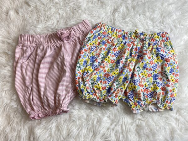 John Lewis Set of 2 Shorts, 9-12M, EUC