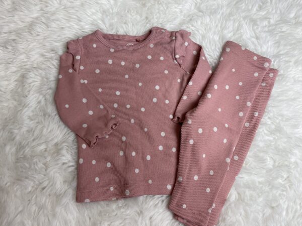 Next L/S T-Shirt & Leggings Set, 0-3M