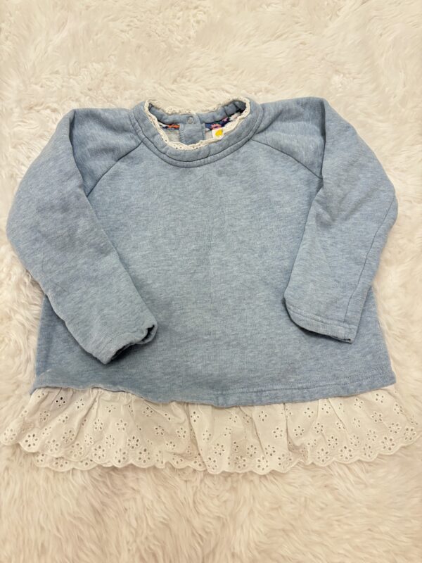 Boden Jumper With Lace Detailing*small mark, 4-5Y