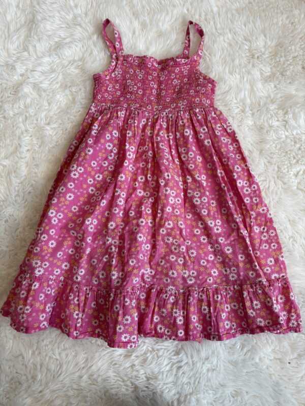 M&S Floral Strappy Dress, 3-4Y