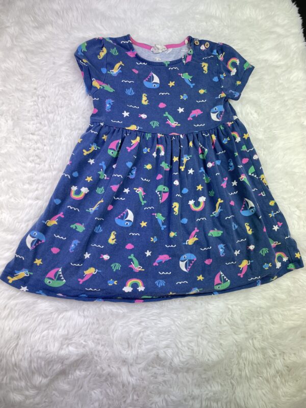 Kite Sea Creatures Dress,*washwear, 4Y