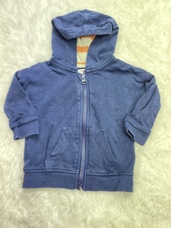 John Lewis Zip Hoody, 6-9M