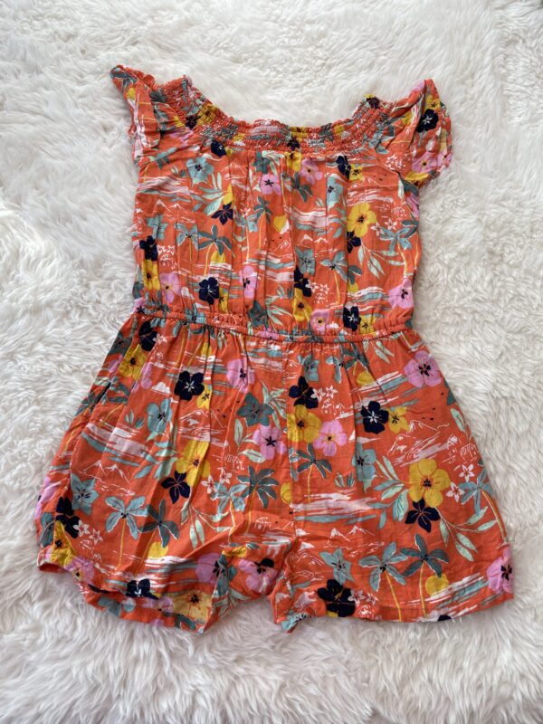 M&S Bright Floral Playsuit, 9-10Y