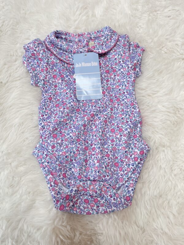 JoJo Collared Bodysuit, BNWT, 0-3M